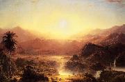 Frederic Edwin Church Andes of Eduador oil painting artist